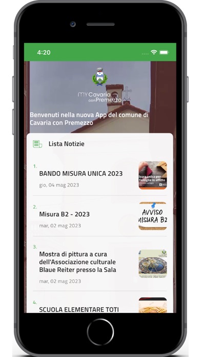 MyCavariaconPremezzo Screenshot 2 - AppWisp.com MyCavariaconPremezzo Screenshot 2 - AppWisp.com