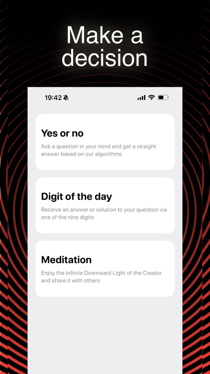 The Choice: yes or no