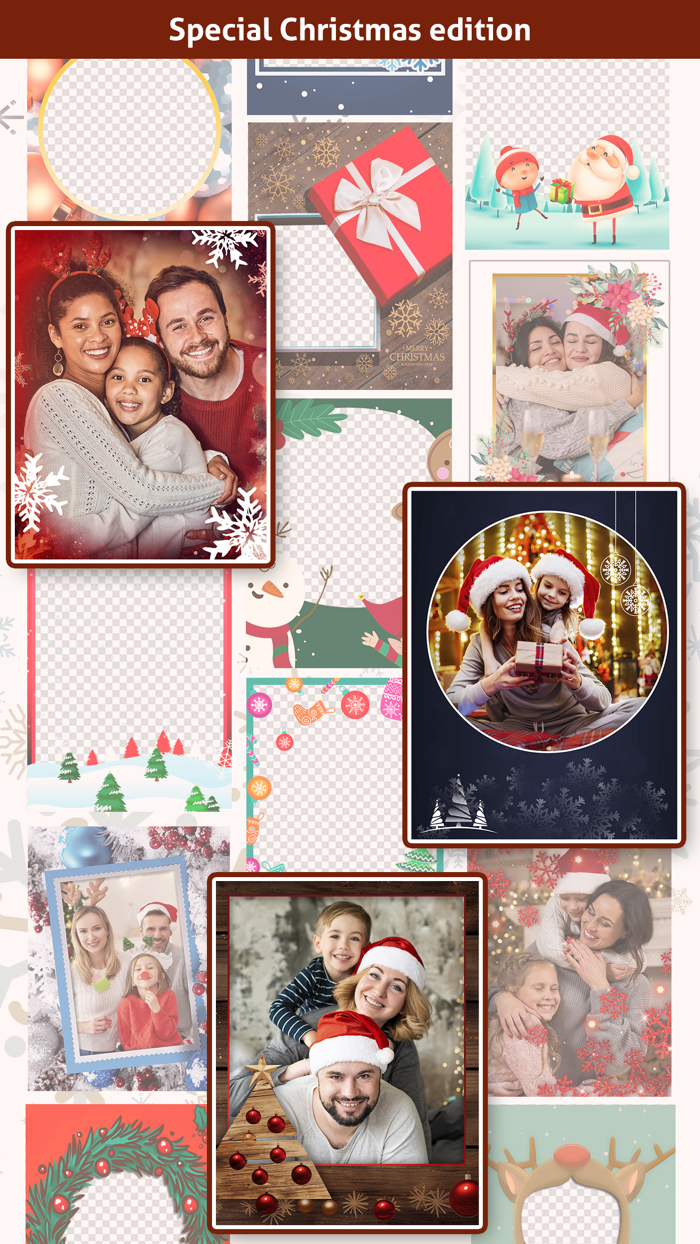 Photo Frame Editor - Xmas