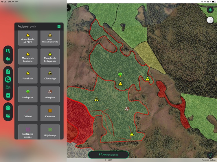 Tiltaksportal feltapp screenshot-5