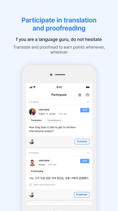 Flitto - Translate & Learn Screenshot