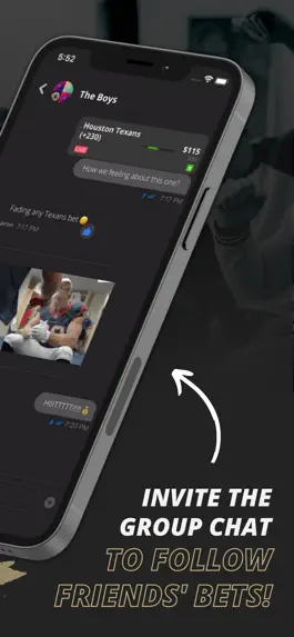 Game screenshot Vault: Bet Tracker & GroupChat hack