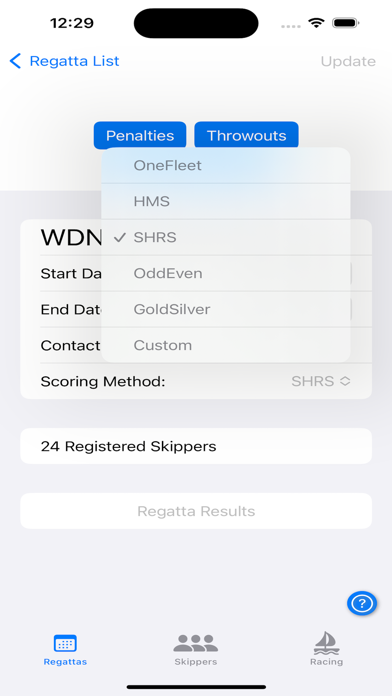 ezRegatta PRO Screenshot