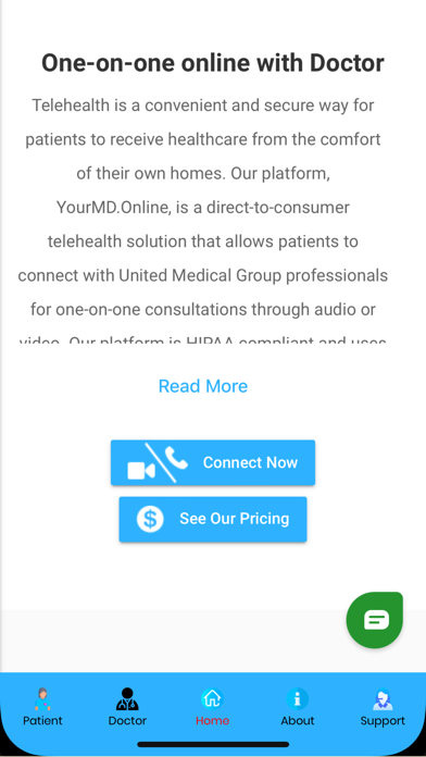 YourMD Online Connect Screenshot