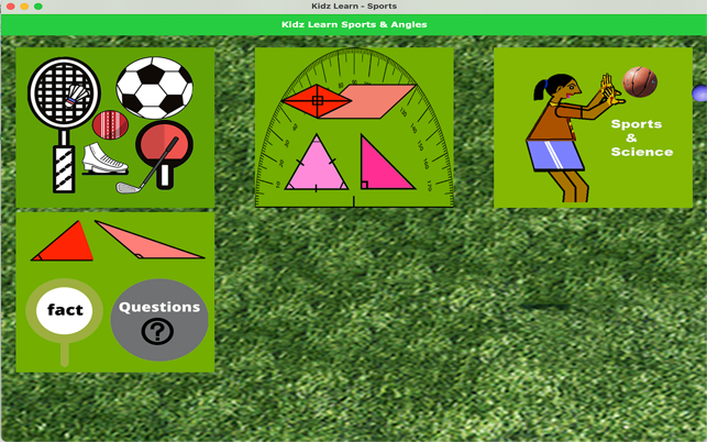 ‎Kidz Learn Sports and Angles Screenshot