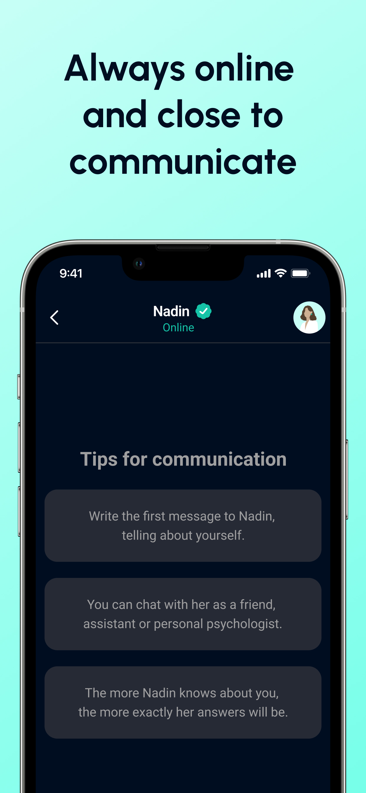 Nadin - AI Friend & ChatBot