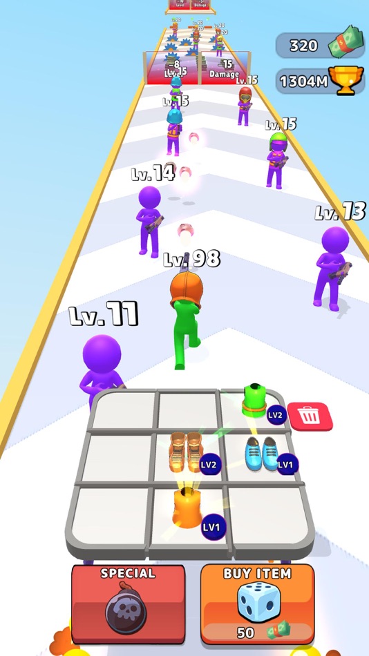 #4. Run and Merge (iOS) 由: M8 Games