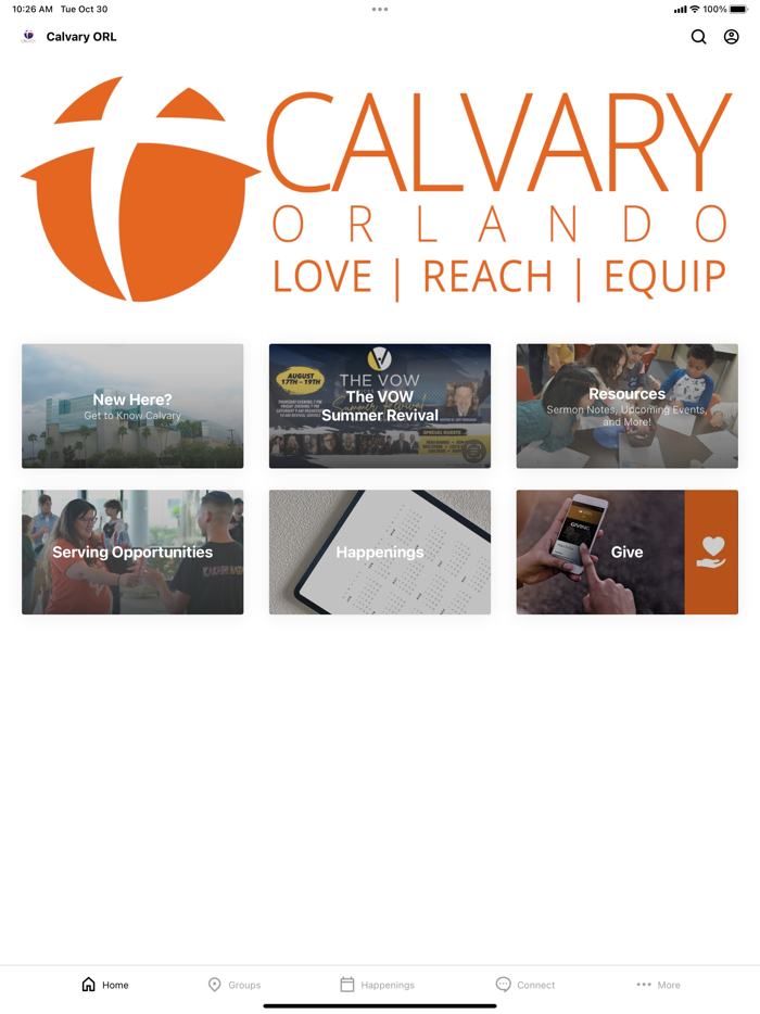 Calvary Orlando App