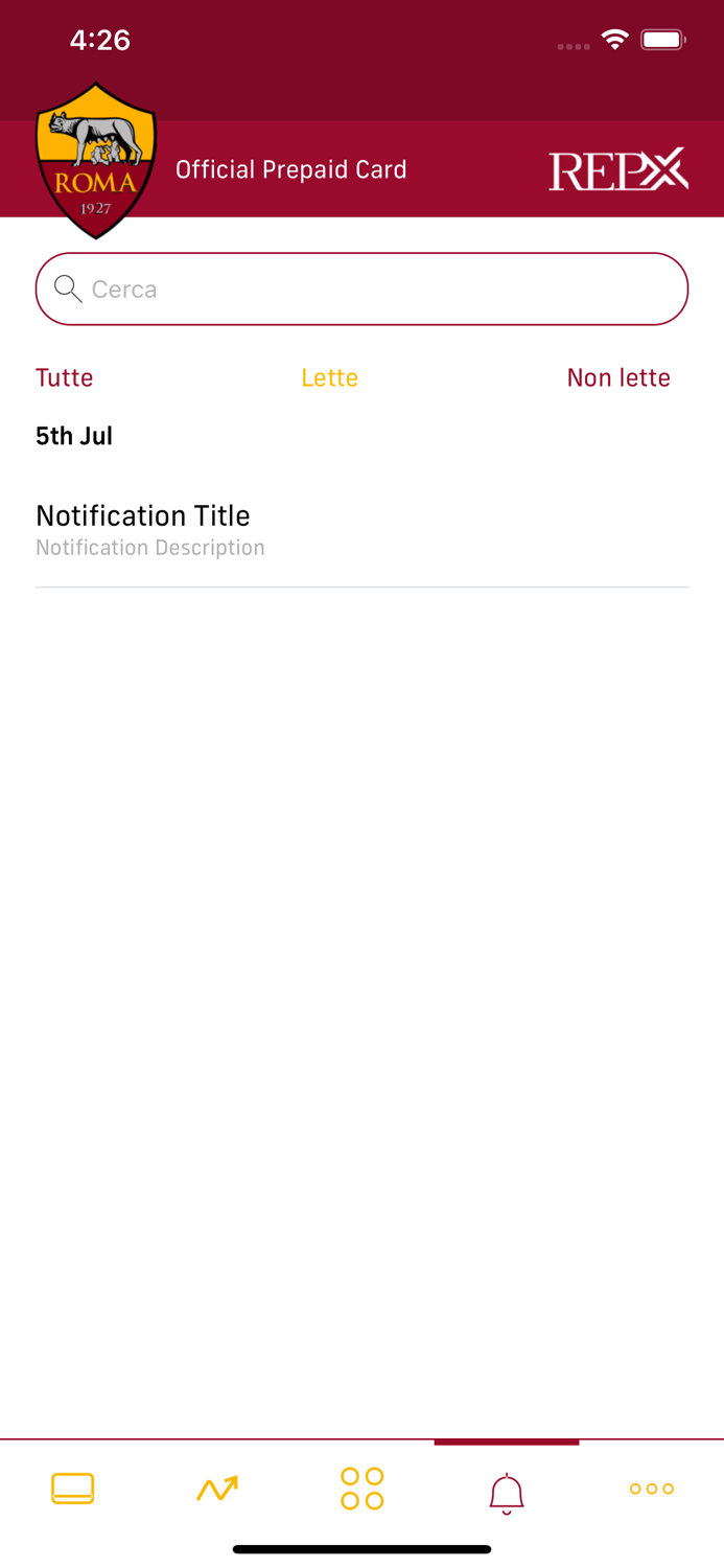 AS ROMA Prepaid Card