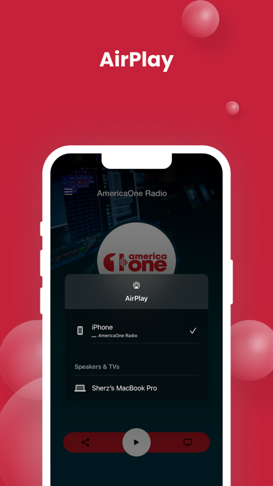 AmericaOne Radio Screenshot