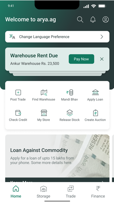 arya.ag Screenshot