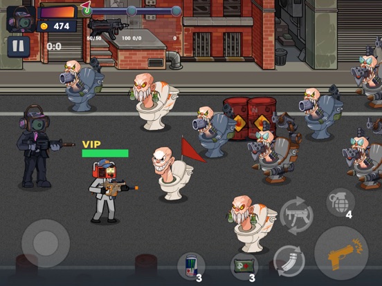 Screenshot #4 pour Camera Titan: Gunner Clash