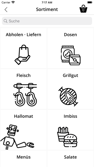 Metzgerei Haller Screenshot