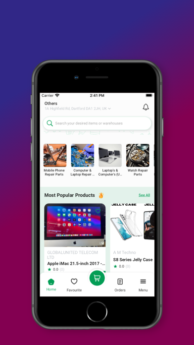 Screenshot 3 of GoGrapes B2B Orders App