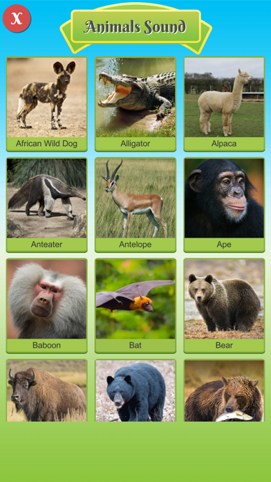 100 Animal and Bird Sound Screenshot