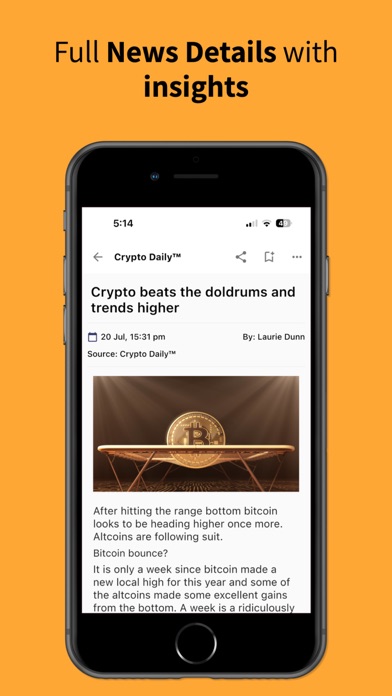 Crypto Daily™ News | Trading Screenshot