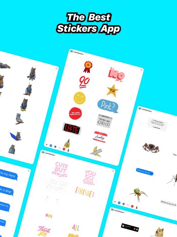 Litstick - Best Stickers App
