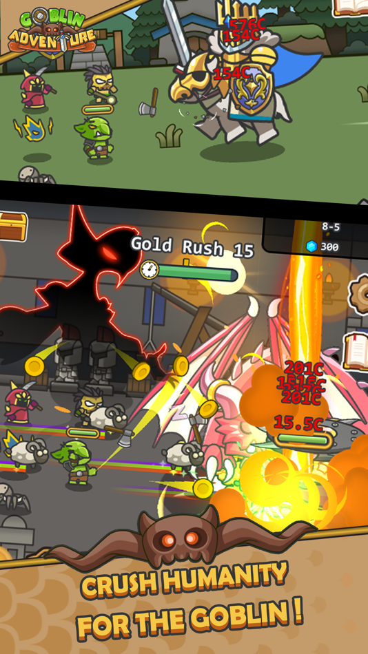 #2. Goblin Adventure - Idle RPG (iOS) By: PANGU GAME GLOBAL LIMITED