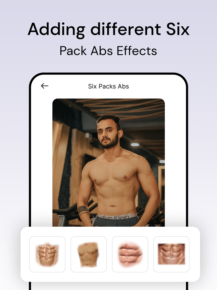 Six Packs Abs Photo Editor
