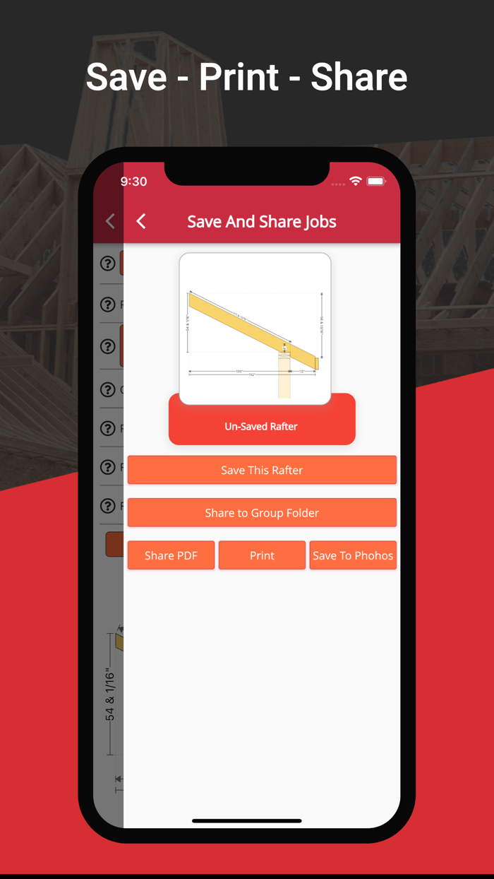 RedX Roof - Rafter Calculator