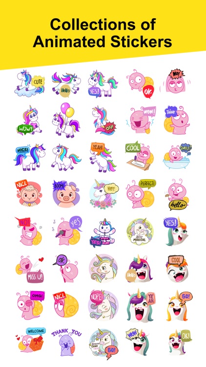 Piggy & Unicorn Animated