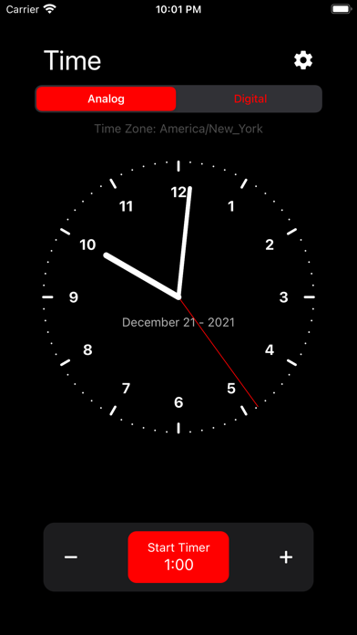 Just a Clock & Timer Screenshot