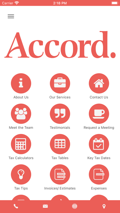 Accord Accountants Screenshot