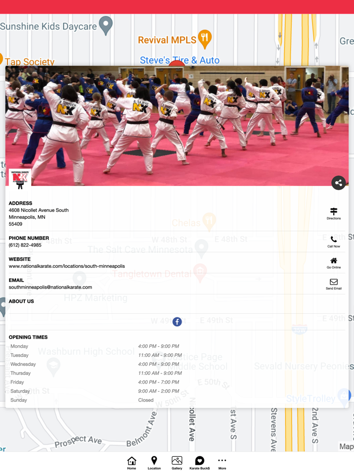 S. Minneapolis National Karate