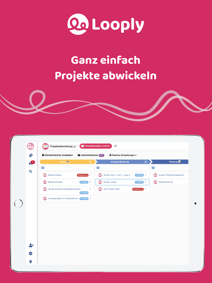Looply – Projektabwicklung