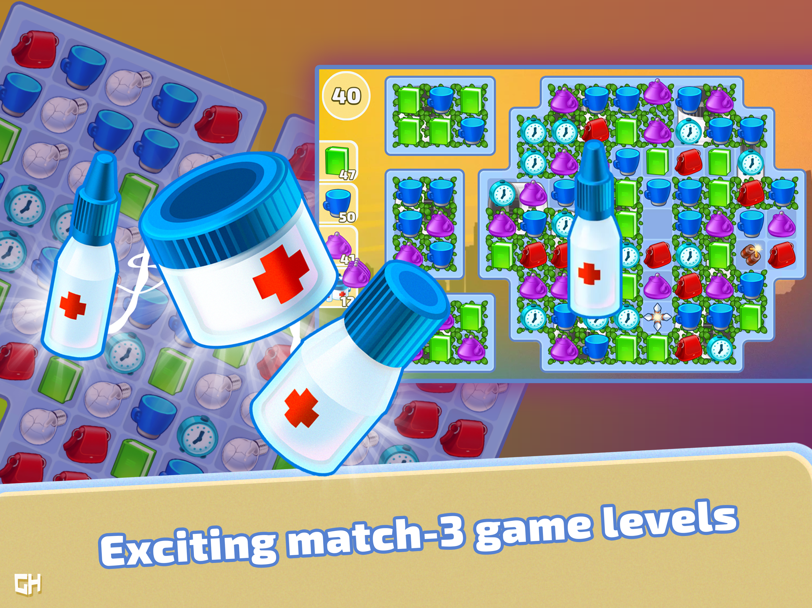 17 Avenue 2: Match 3 Games
