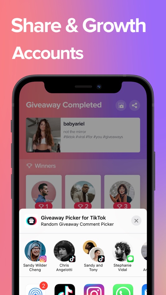 #3. Giveaway Picker for Tik (iOS) 由: Omer Faruk