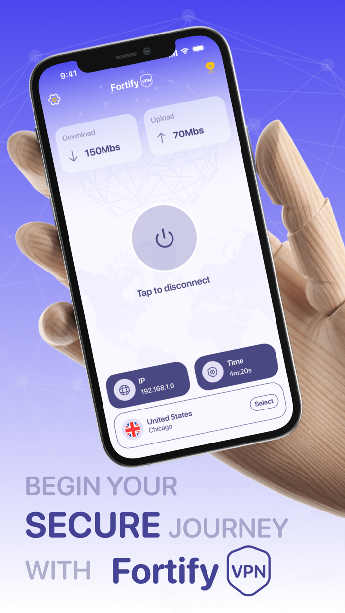 FortifyVPN - Secure and Fast VPN