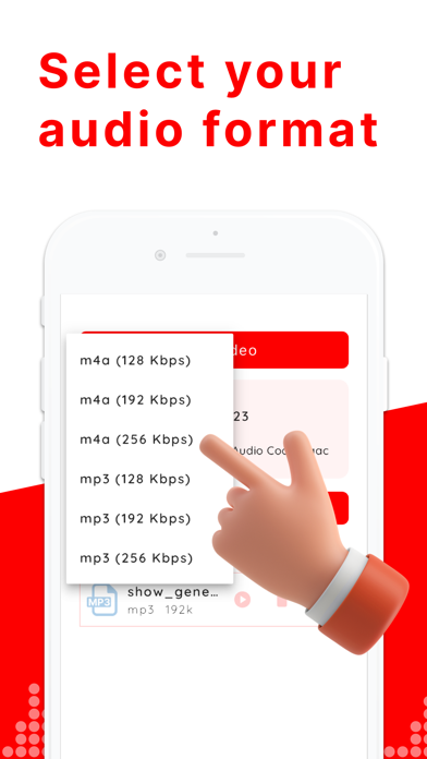 Audio Converter Mp4 to Mp3 Screenshot