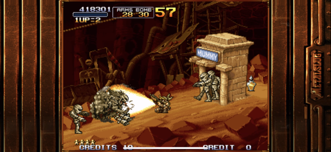 METAL SLUG 2 スクリーンショット