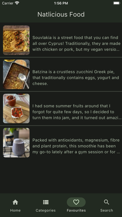 Natlicious Food Screenshot