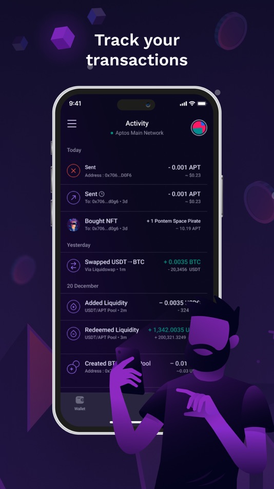 #5. Pontem: DeFi wallet for Aptos (iOS) 由: Pontem Network