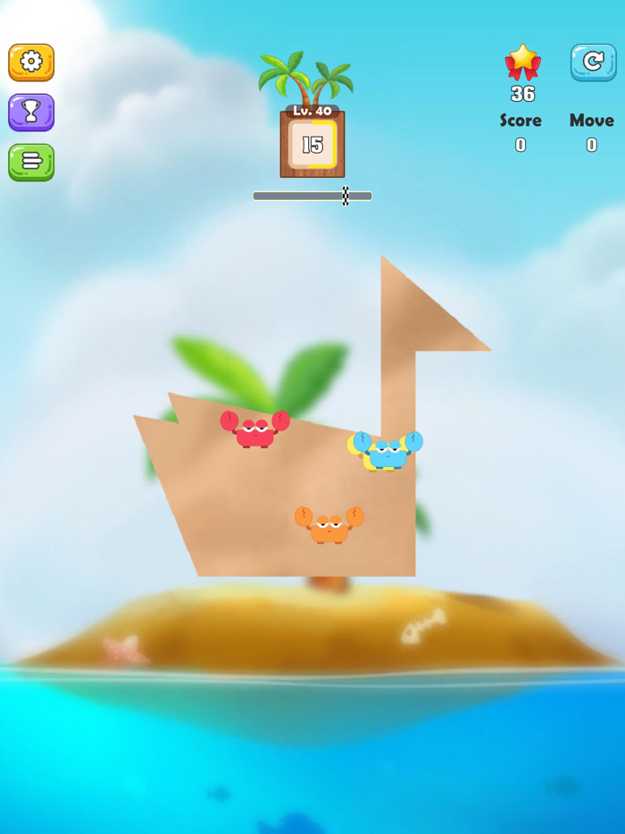 Crab Cutting Game Challenge