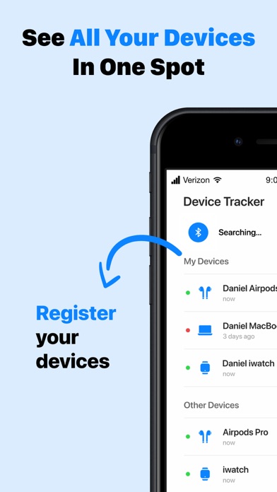 Find My Airpods Device Tracker Screenshot