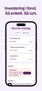 Kron - Investering for alle screenshot #1 for iPhone