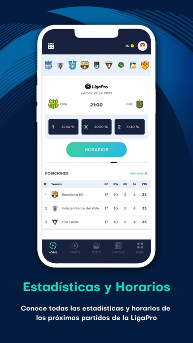 LigaPro Screenshot