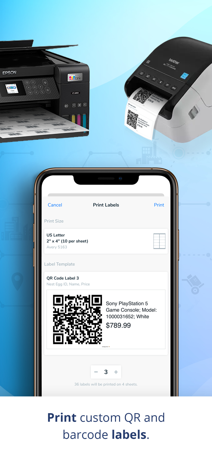 Nest Egg - Inventory In Cloud