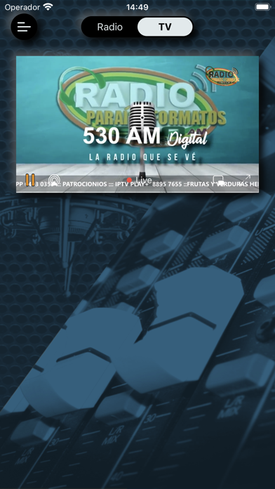 Radio Paraíso Formatos 530 AM Screenshot