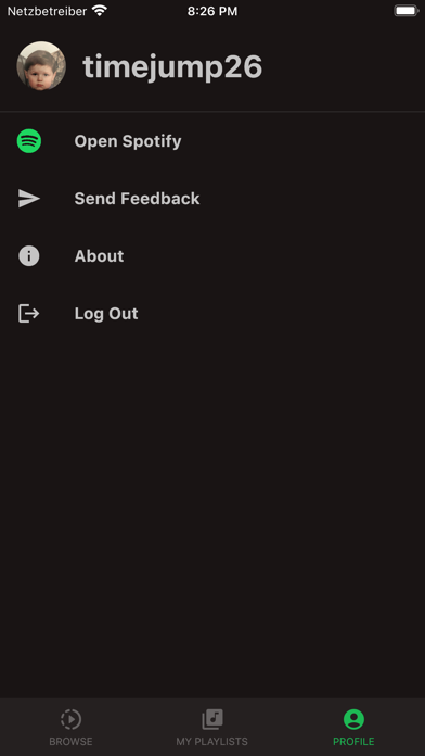 Remembered Tracks for Spotify Screenshot