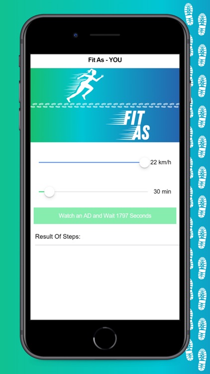 Fit as - Register Your Steps