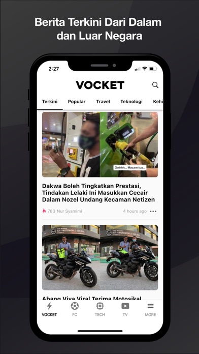 VOCKET Screenshot