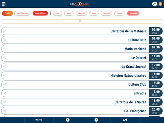 Screenshot #6 pour Medi1 radio