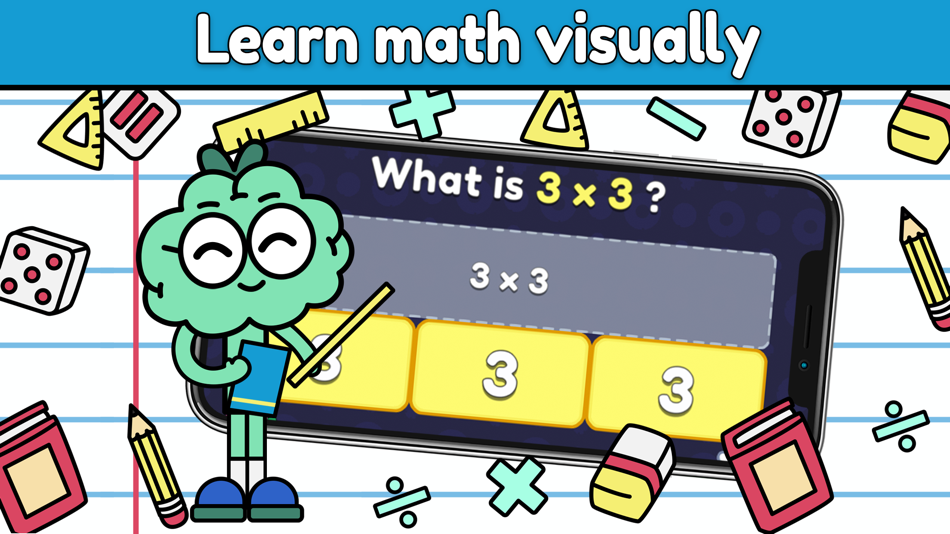 #1. MintyBrain: Math Arcade (iOS) 由: MintyBrain, Inc.