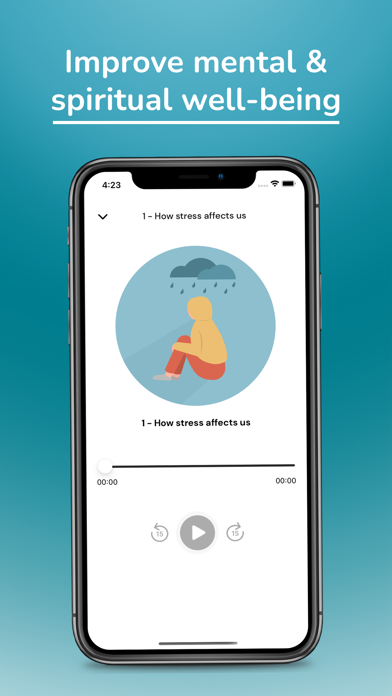 Ruh-Meditation app for Muslims Screenshot