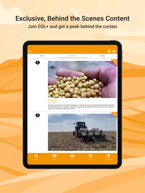 Grow Smart® Live iPad screenshot 3 - Business app