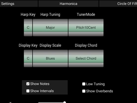 HarpNinja Diatonic Harmonica iPad app afbeelding 3